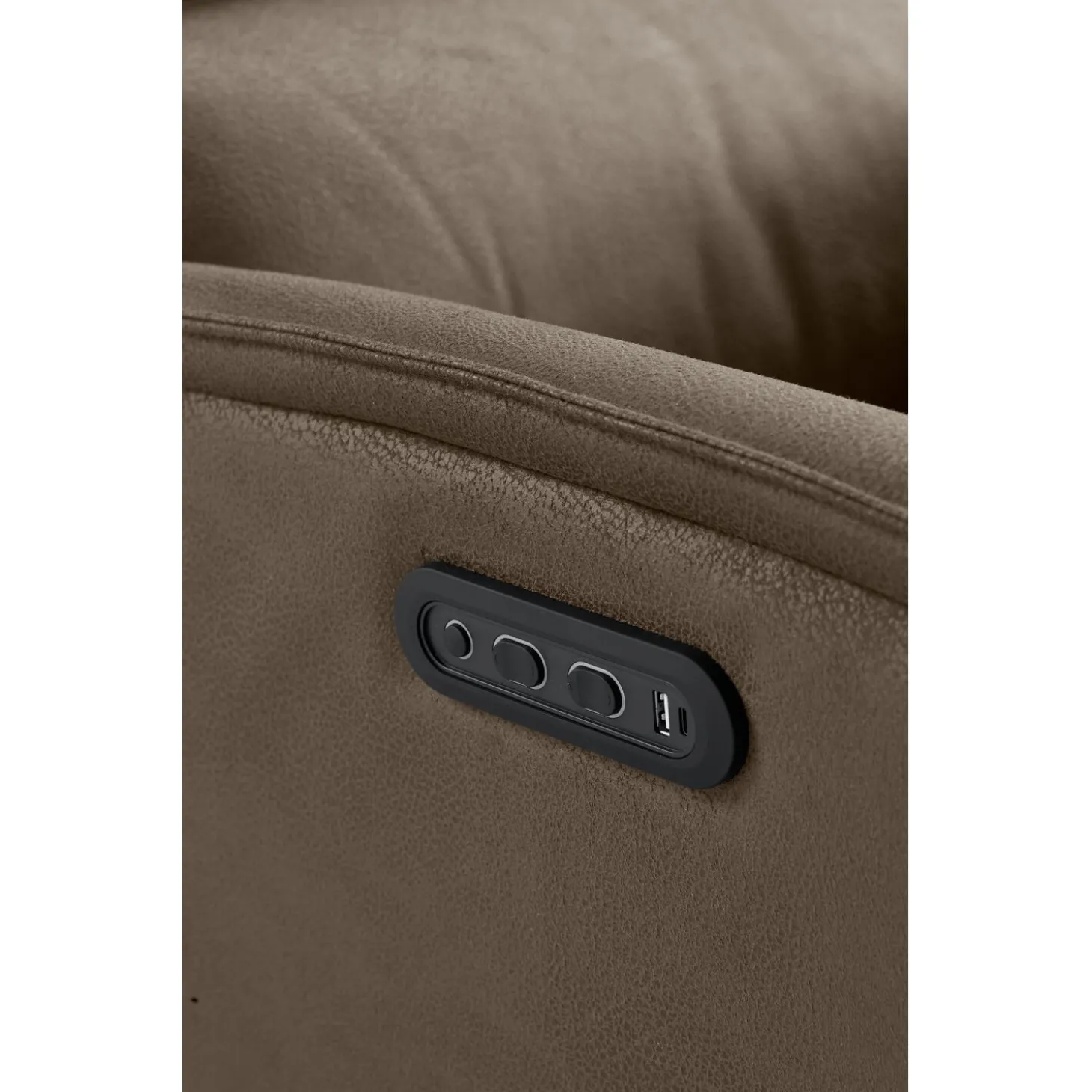 Relaxfauteuil Volgere Elektrisch donkerbruin