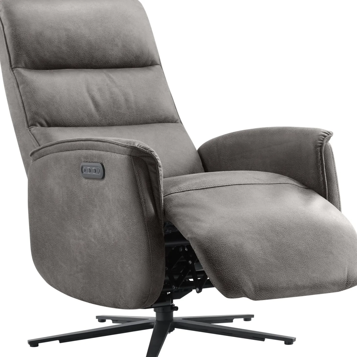 Relaxfauteuil Volgere Elektrisch grijs