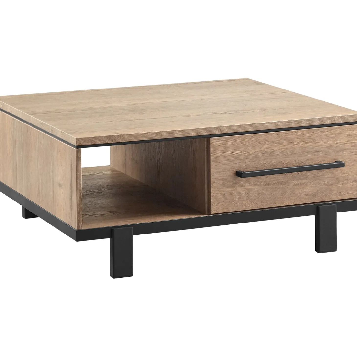 Salontafel Adanti 90x90 cm vierkant barley