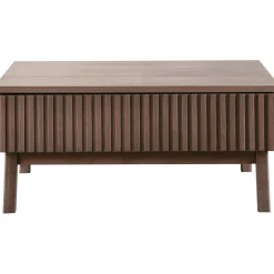 Salontafel Arrosto Eikenhout 90x90 cm vierkant Dark Roast