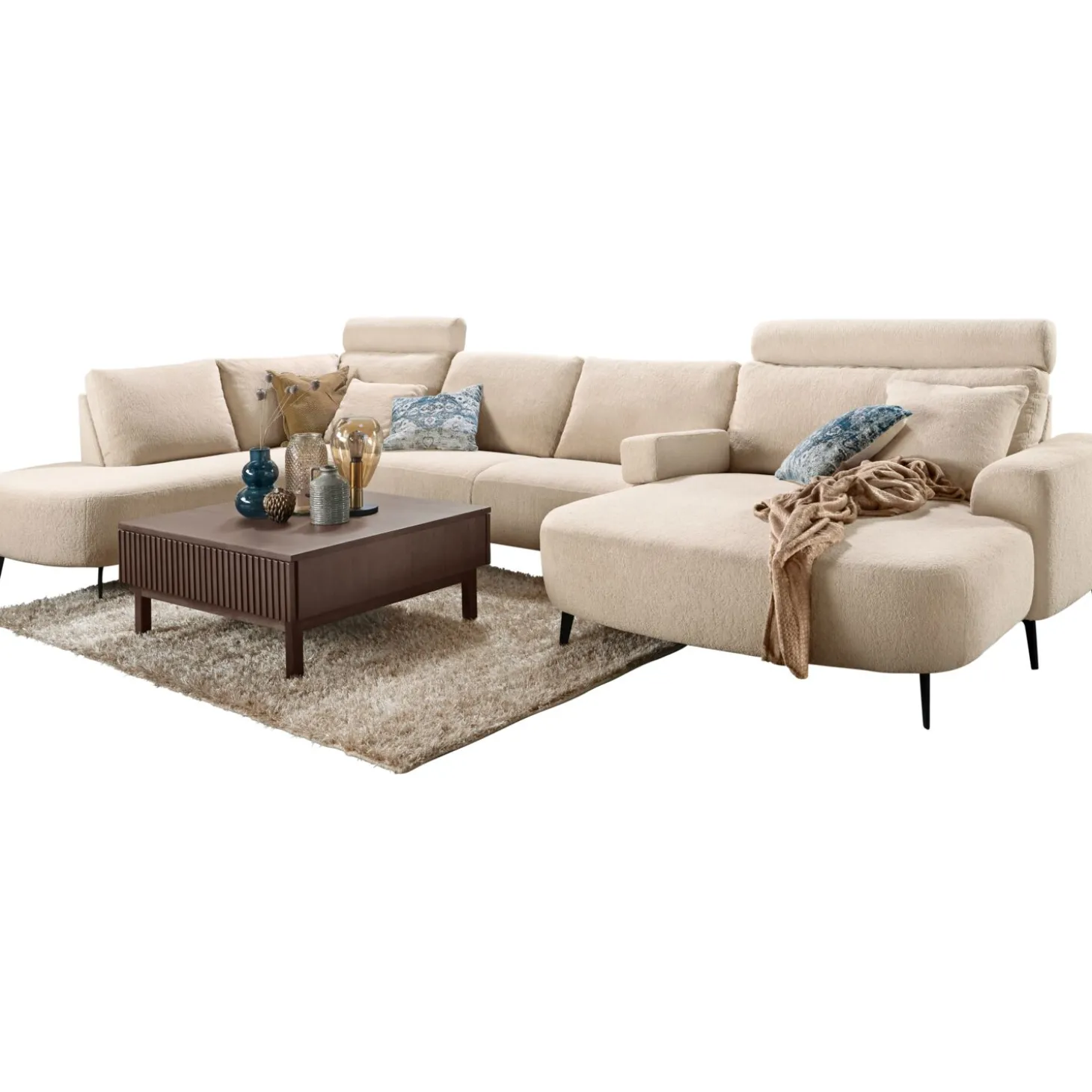 Salontafel Arrosto Eikenhout 90x90 cm vierkant Dark Roast