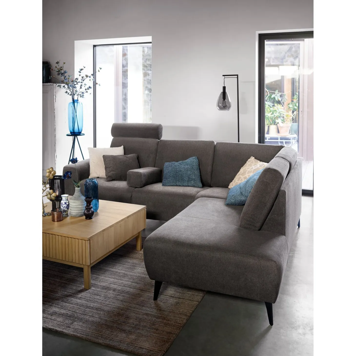 Salontafel Arrosto Eikenhout 90x90 cm vierkant light roast