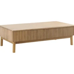 Salontafel Arrosto Eikenhout 70x135 cm rechthoekig light roast