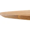 Salontafel Aska Teakhout 90 cm rond naturel brushed