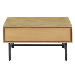 Salontafel Belvio 85x85 vierkant light oak