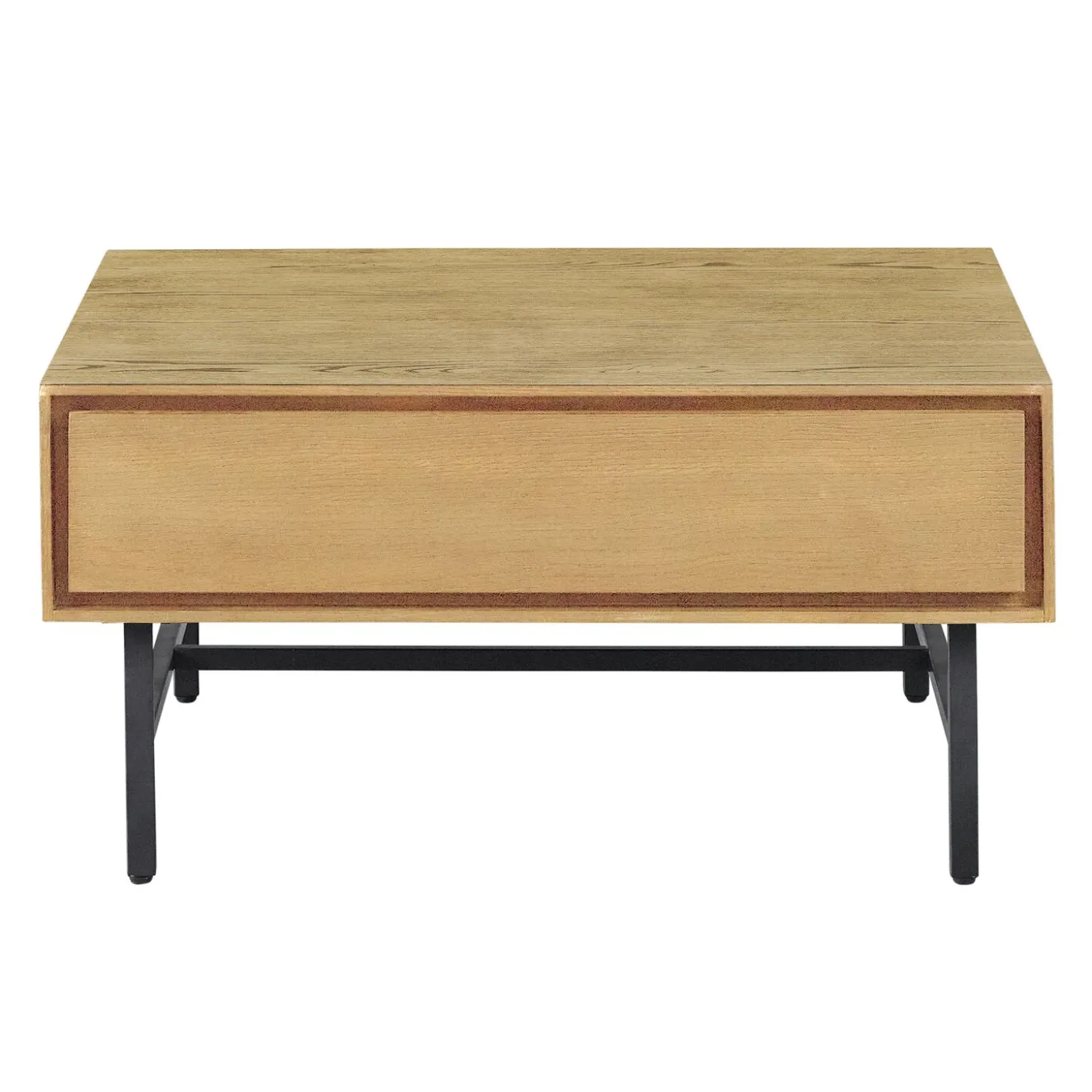 Salontafel Belvio 85x85 vierkant light oak