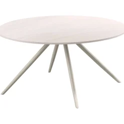 Salontafel Cercio Keramiek 80 cm rond wit