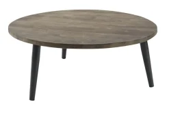 Salontafel Fidanza Rond 100 mango grijs