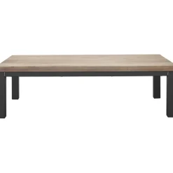 Salontafel HEVANO Eikenhout 70x140 cm rechthoekig moose