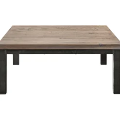 Salontafel Hevano Eikenhout 100x100 cm vierkant moose
