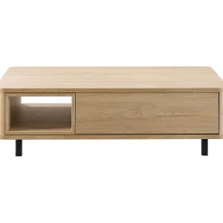 Salontafel Lirona Old oak 117x82 cm rechthoekig