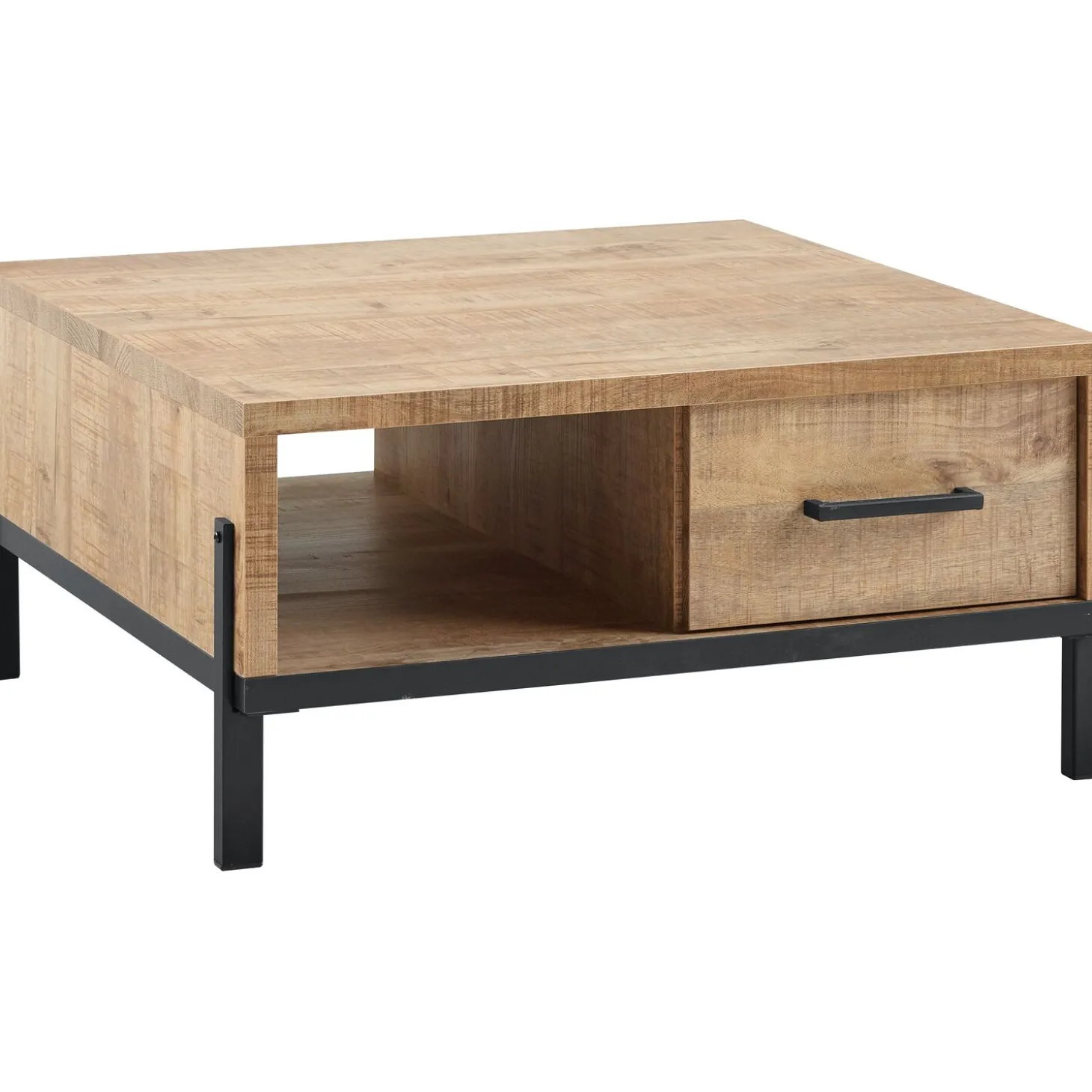 Salontafel Ricardi 90x90 cm vierkant mango