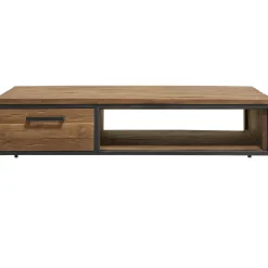Salontafel Romaro Teakhout 135x67 cm rechthoekig mix rough