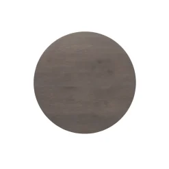 Salontafel Tavolo Eikenhout 80 cm rond grafiet