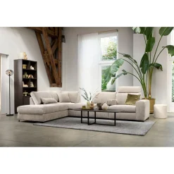 Salontafel Tavolo Eikenhout 70x140 cm Deens ovaal grijs