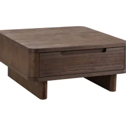Salontafel Tondato Acaciahout 83 cm vierkant