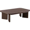 Salontafel Tondato Acaciahout 140x80 cm organisch