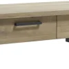 Salontafel Verato Eikenhout 70x140 cm rechthoekig natural grey