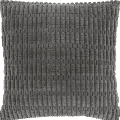 Sierkussen Antrona 45x45cm donkergrijs