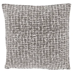 Sierkussen Baschi 45x45cm donkergrijs