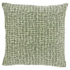 Sierkussen Baschi 45x45cm groen gestreept