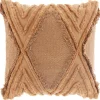 Sierkussen Civo 45x45cm camel