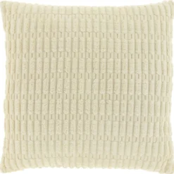 Sierkussen Clario 45x45cm wit
