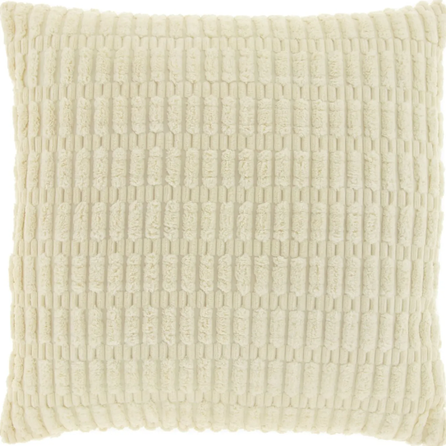 Sierkussen Clario 45x45cm wit
