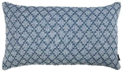 Sierkussen Faicchio 30x50cm blauw