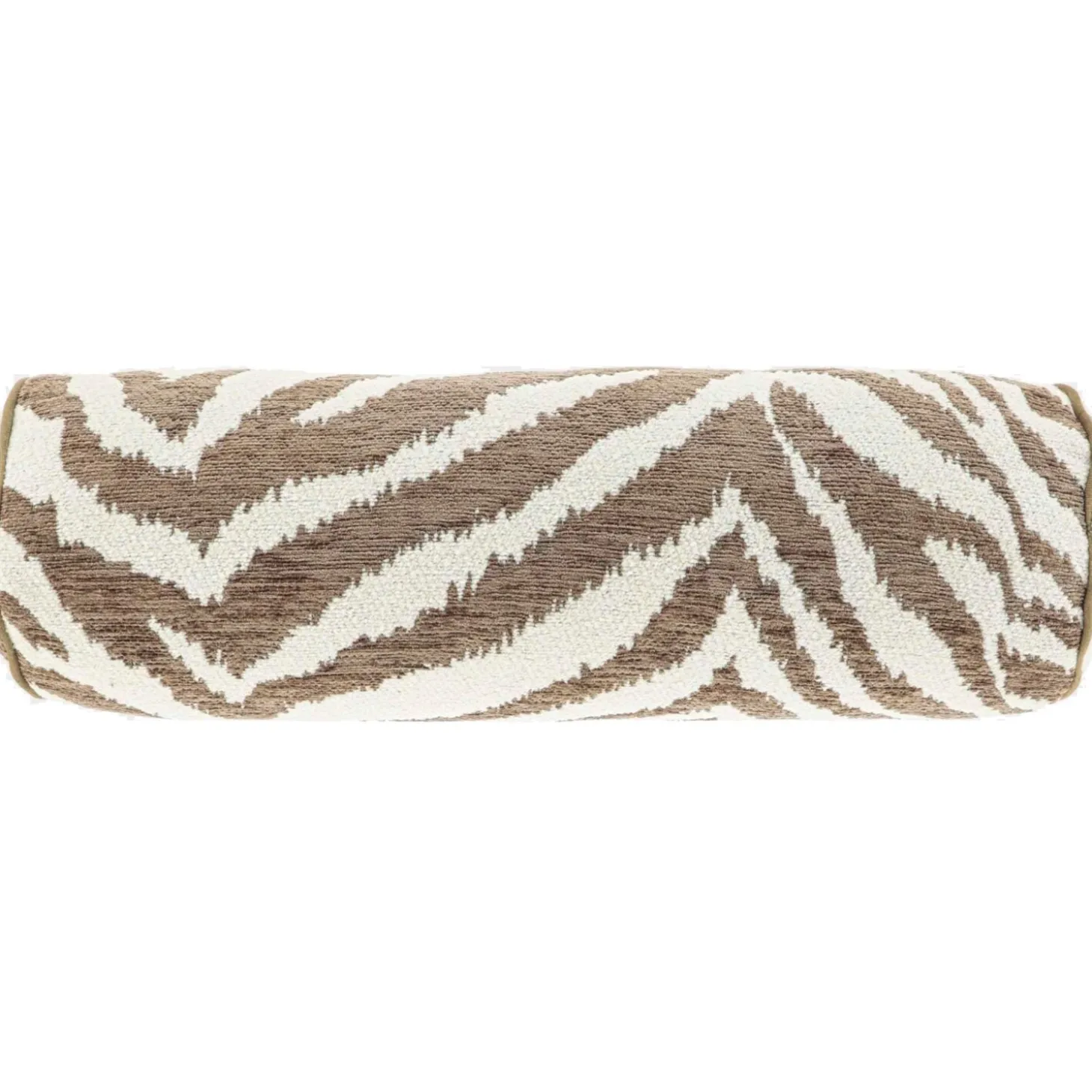 Sierkussen Foglia 15x45cm rol taupe