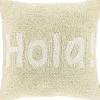 Sierkussen Isarco 45x45cm hola wit
