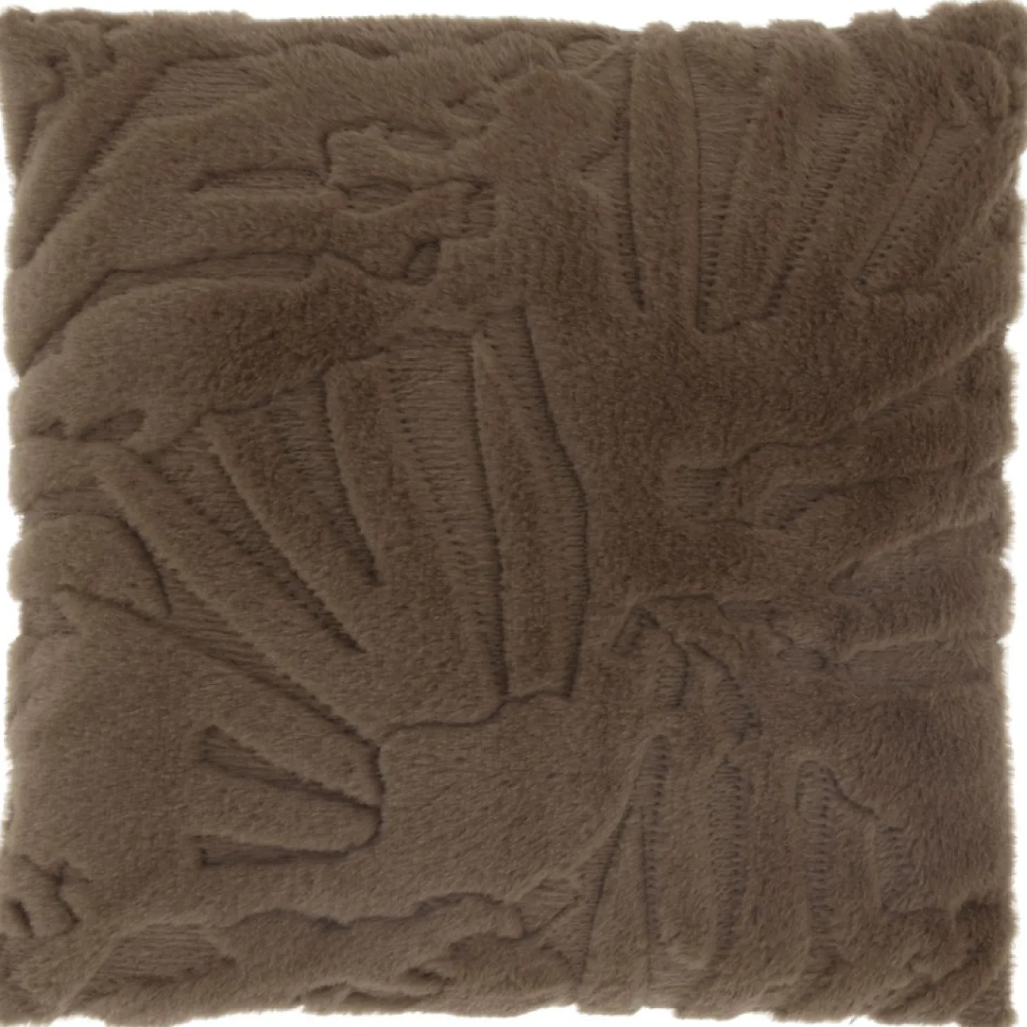 Sierkussen Isorno 45x45cm bruin