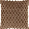 Sierkussen Ludiano 45x45cm bruin