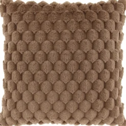 Sierkussen Ludiano 45x45cm bruin