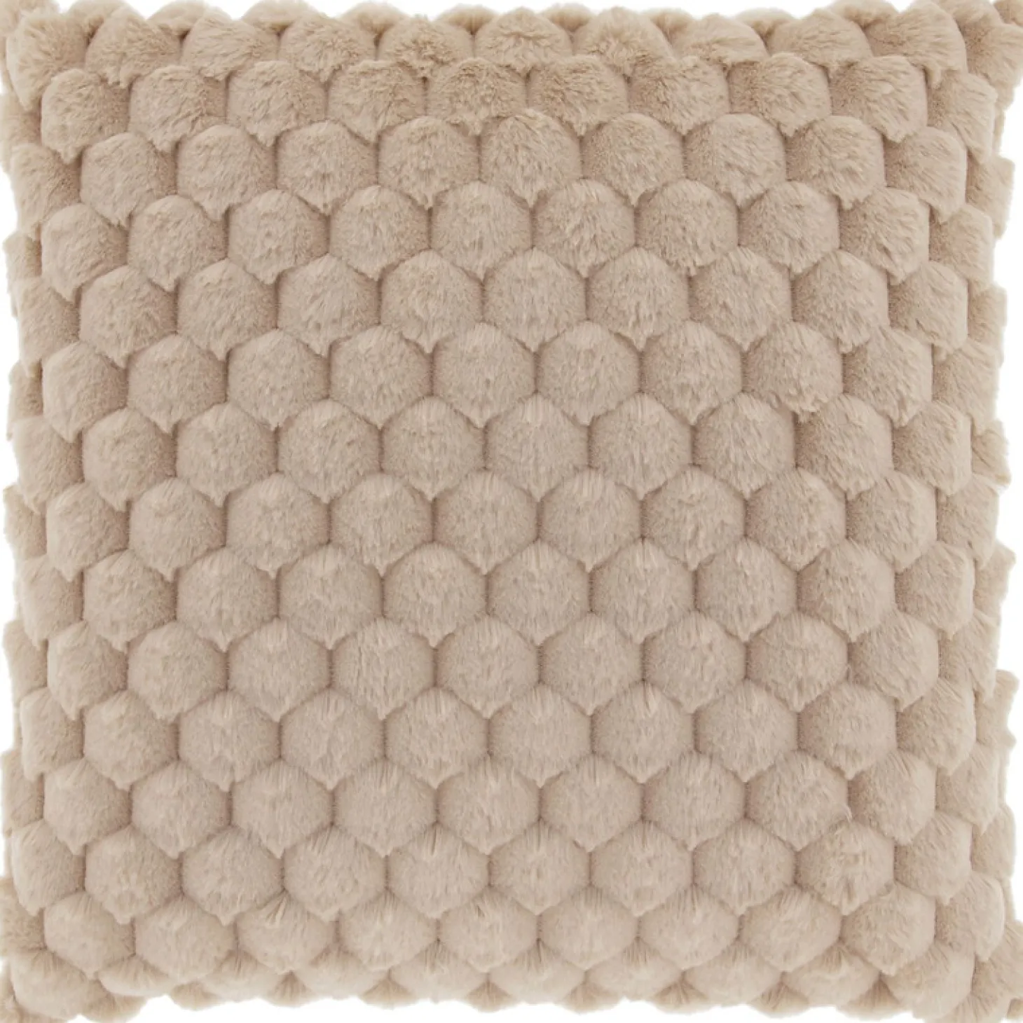 Sierkussen Ludiano 45x45cm latte