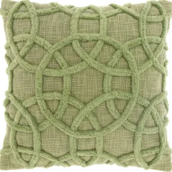 Sierkussen Rovio 45x45cm groen