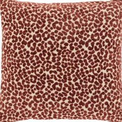 Sierkussen Savuto 45x45cm bordeauxrood