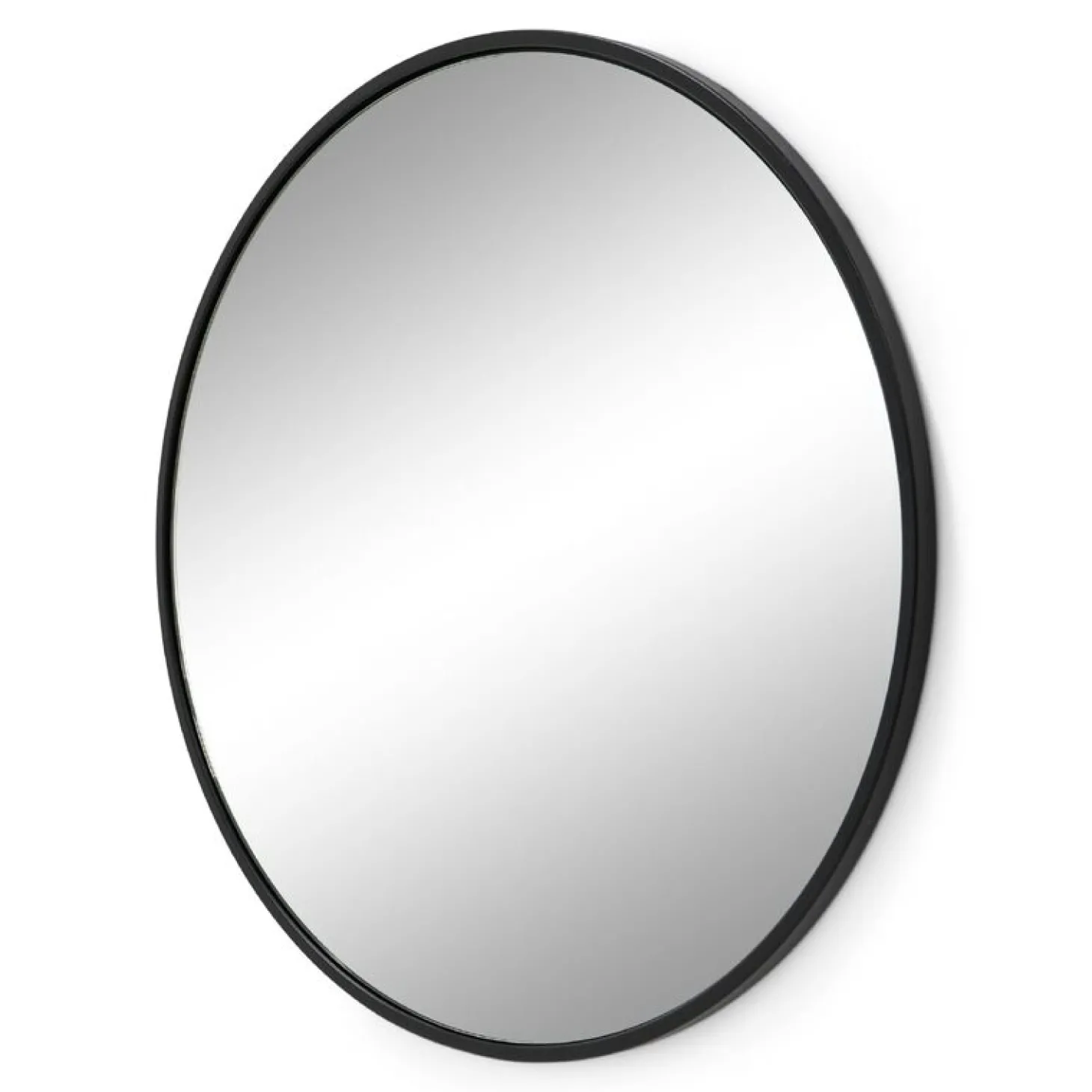 Spiegel Montala Rond 60 cm zwart