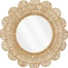 Spiegel Novellara Rond 60 cm bruin large