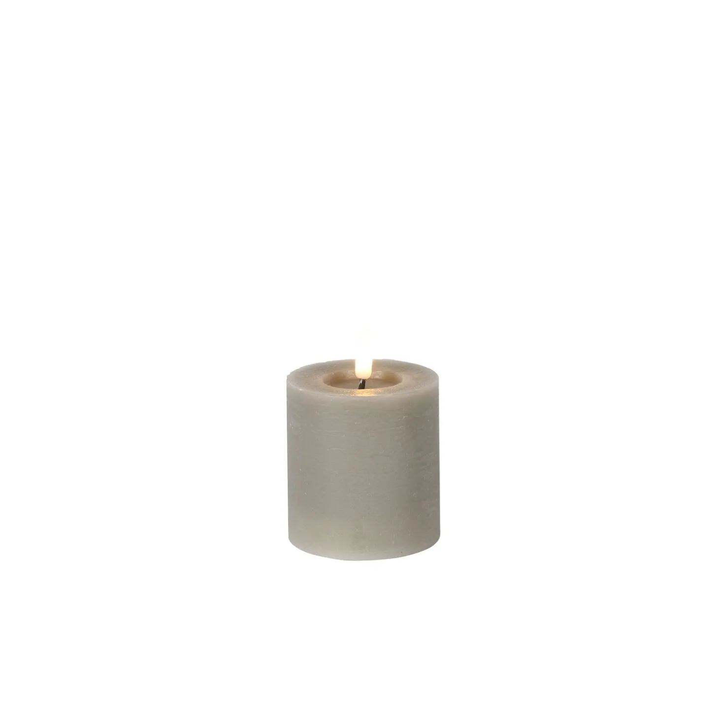 Stompkaars Benevento LED small grijs rond