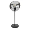 Tafellamp Macato Zwart smoke glas 1-lichts