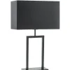 Tafellamp TARANTE (lampvoet h41) mat zwart