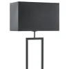 Tafellamp Tarante (lampvoet h55) mat zwart