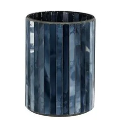 Theelichthouder Besazio M blauw