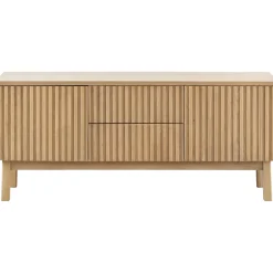 TV-meubel Arrosto Eikenhout 58x135x40 cm light roast