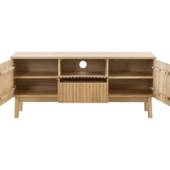 TV-meubel Arrosto Eikenhout 58x135x40 cm light roast