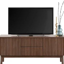 TV-meubel Arrosto Eikenhout 58x135x40 cm Dark Roast