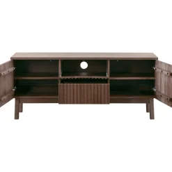 TV-meubel Arrosto Eikenhout 58x135x40 cm Dark Roast