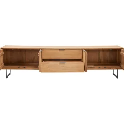 Tv-meubel Aska (234 Cm) teak naturel brushed