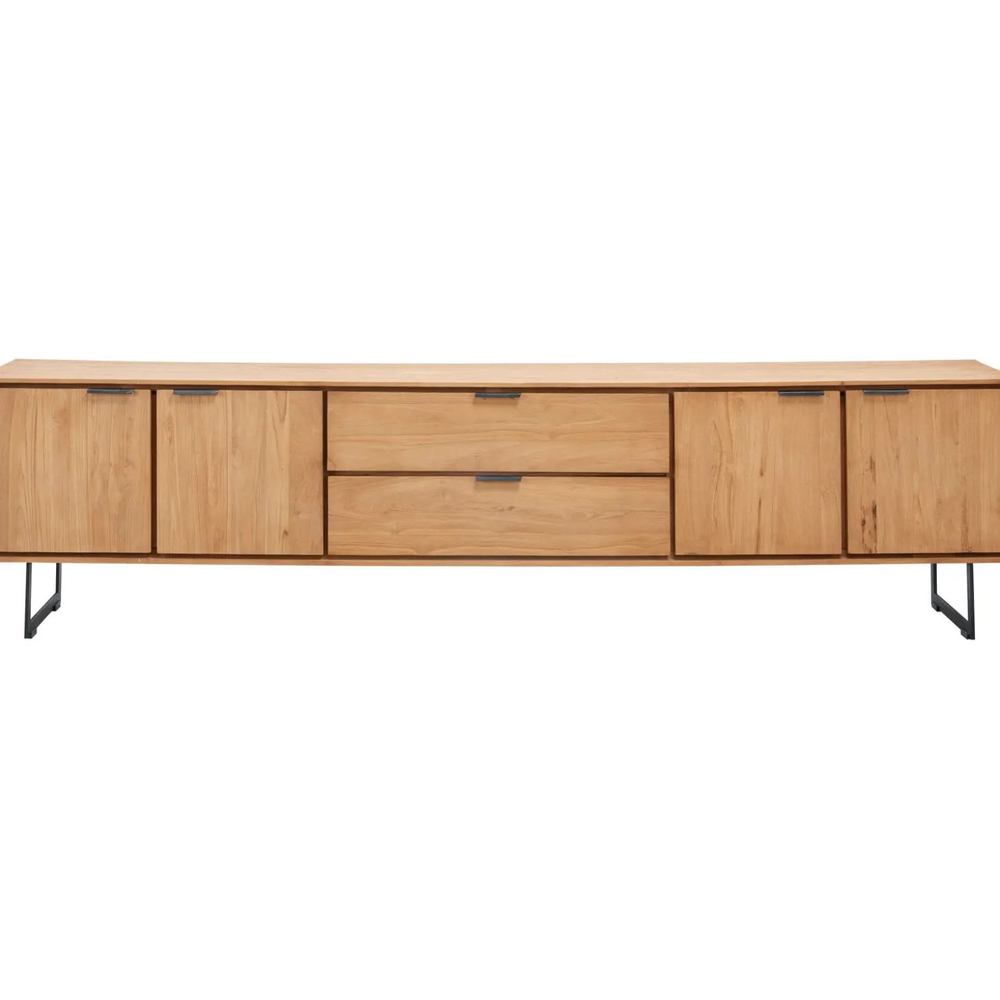 Tv-meubel Aska (234 Cm) teak naturel brushed